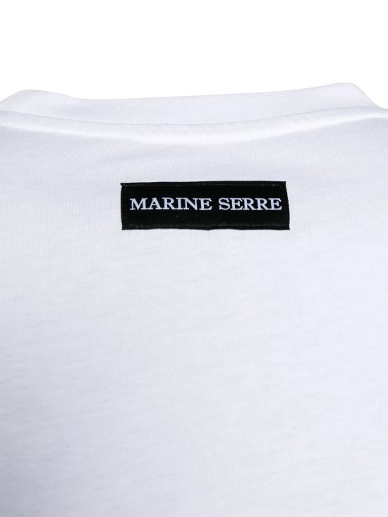 26SS 마린세르 반팔 티셔츠 MTT077A CJER0009WH10 White - MARINE SERRE