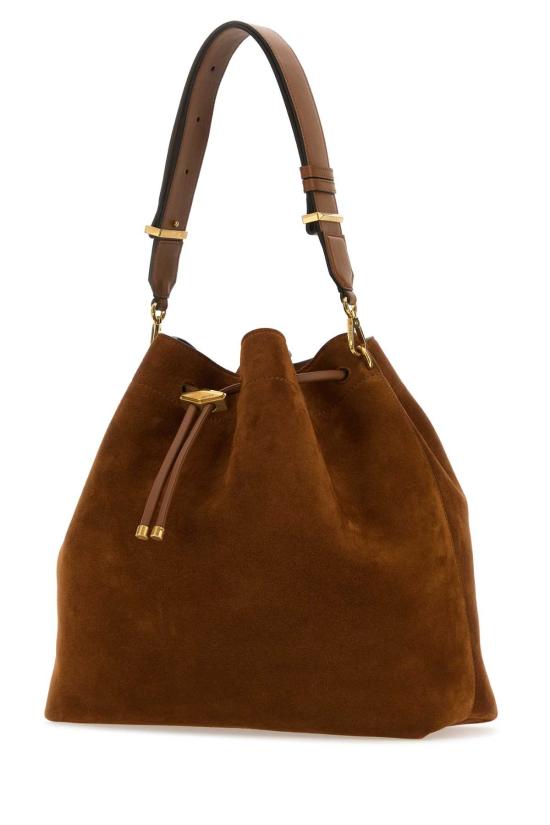 26FW 지미추 토트백 BONBONBCKTEWSUE TANGOLD Beige o Tan - JIMMY CHOO