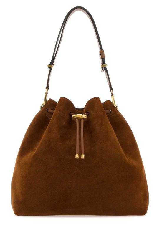 26FW 지미추 토트백 BONBONBCKTEWSUE TANGOLD Beige o Tan