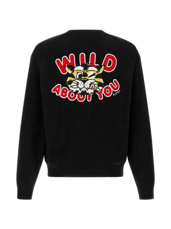 26SS 겐조 스웨터 FG55CA7853LO 99J BLACK - KENZO