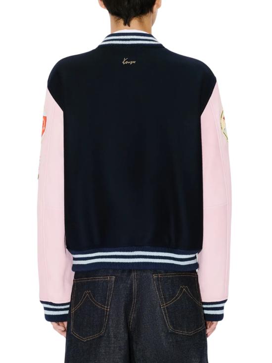 26SS 겐조 봄버 자켓 FG55BL1839ON 76 NAVY BLUE - KENZO