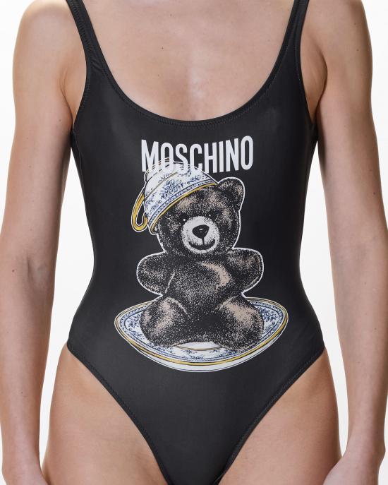 25FW 모스키노 원피스 수영복 4204 5577 1555 NERO MULTI - MOSCHINO