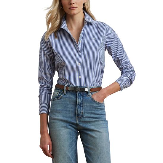 26SS 랄프 로렌 셔츠 200859048001 BLUE WHITE - RALPH LAUREN