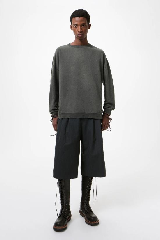 26SS 아워레가시 긴팔 티셔츠 M2266S W Washed black - OUR LEGACY