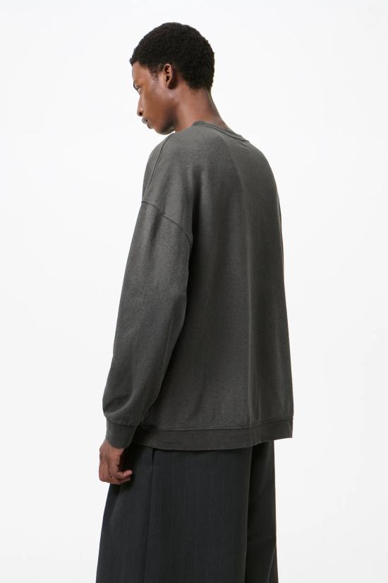 26SS 아워레가시 긴팔 티셔츠 M2266S W Washed black - OUR LEGACY