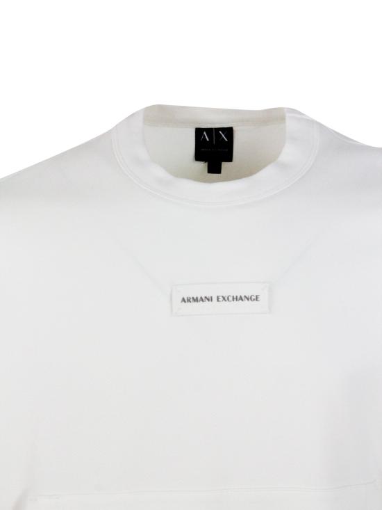 26SS 알마니 긴팔 티셔츠 XM002351AF21869 U1074 White - ARMANI