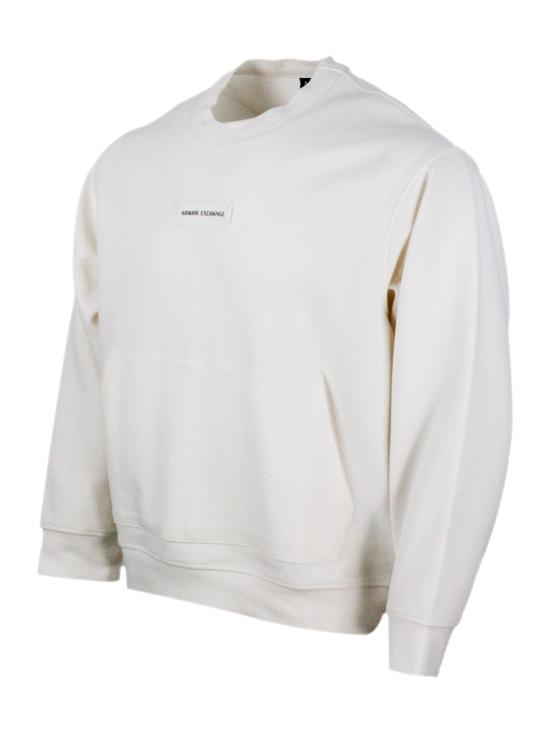 26SS 알마니 긴팔 티셔츠 XM002351AF21869 U1074 White - ARMANI