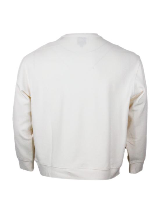 26SS 알마니 긴팔 티셔츠 XM002351AF21869 U1074 White - ARMANI