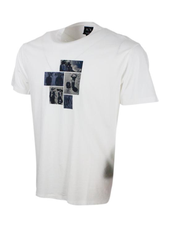 26SS 알마니 반팔 티셔츠 XM002780AF10358 U009 White - ARMANI