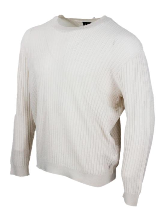 26SS 알마니 스웨터 XM002161AF20139 U1074 White - ARMANI