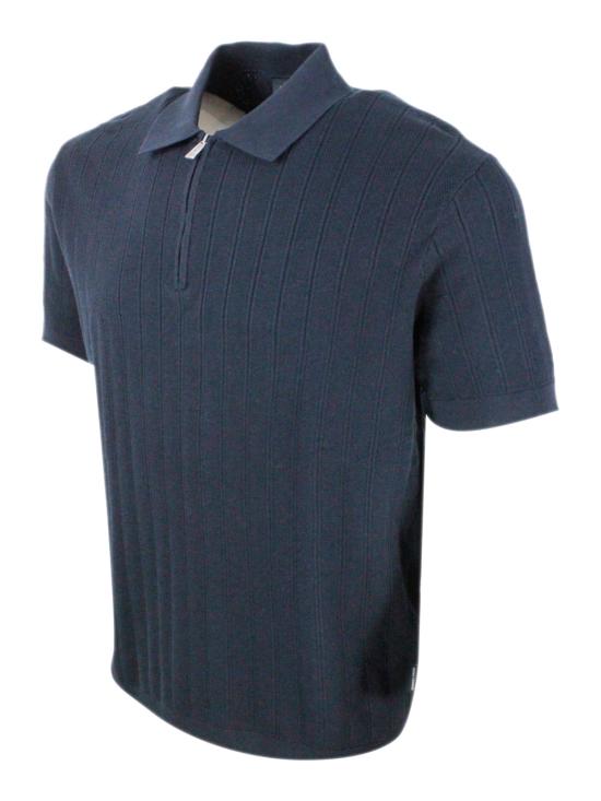 26SS 알마니 폴로 티셔츠 XM002438AF22249 UB101 Blue - ARMANI