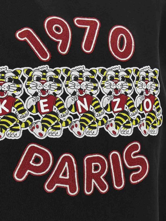 26SS 겐조 긴팔 티셔츠 FG55SW2064MJ99J Black - KENZO