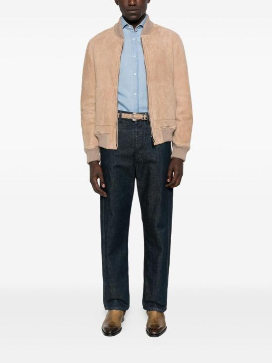 26SS 브루넬로 쿠치넬리 긴팔 셔츠 MR6830627C008 Blue - BRUNELLO CUCINELLI