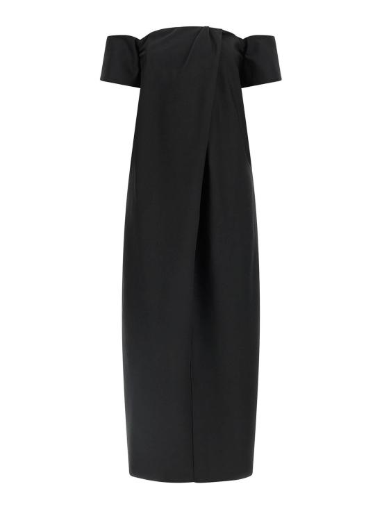 26SS 마그다뷰트림 미디 스커트 273426BLACK Black