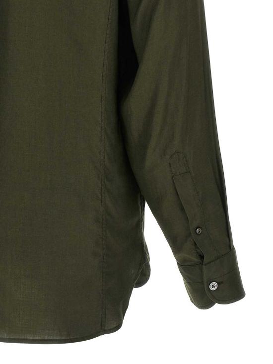 26SS 톰포드 긴팔 셔츠 HSO002FMT058GAL Green - TOMFORD