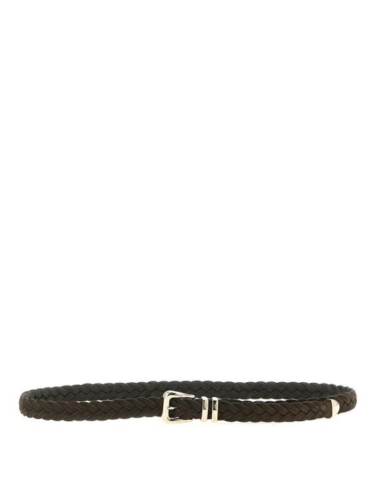 26SS 브루넬로 쿠치넬리 가죽 벨트 MAURP253C8391 Brown