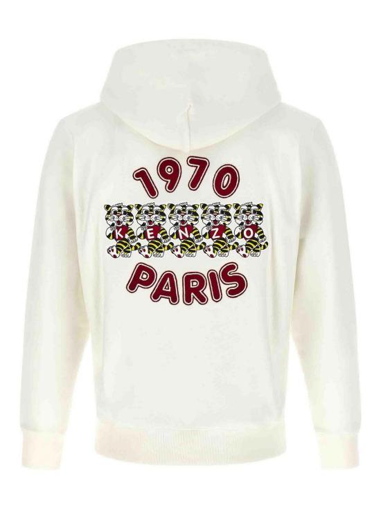 26SS 겐조 스웨터 FG52HO2084MJ02 White - KENZO