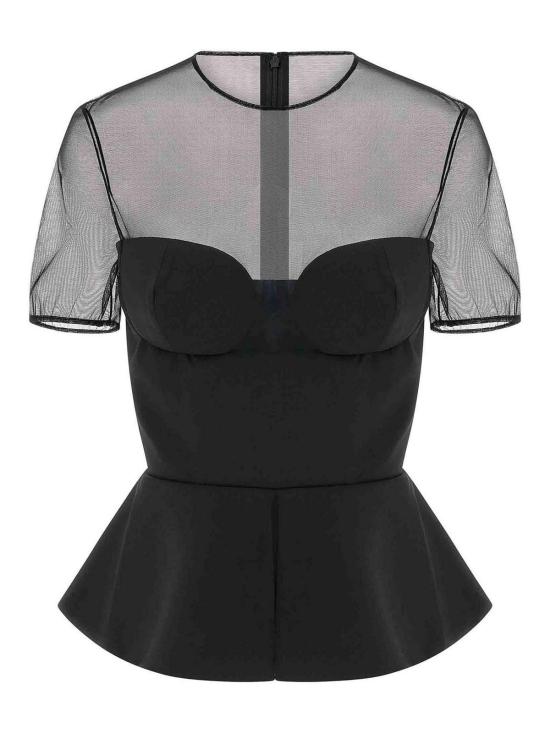 26SS 넨시 도자카 민소매 티셔츠 NDTOP1107500100BLACK Black