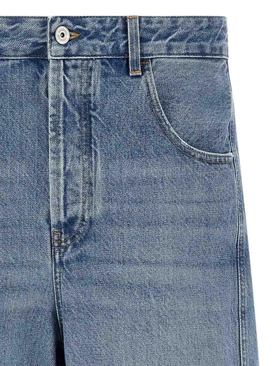 26SS 자크뮈스 스트레이트 팬츠 26EPAM00053AD0003833C Blue - JACQUEMUS