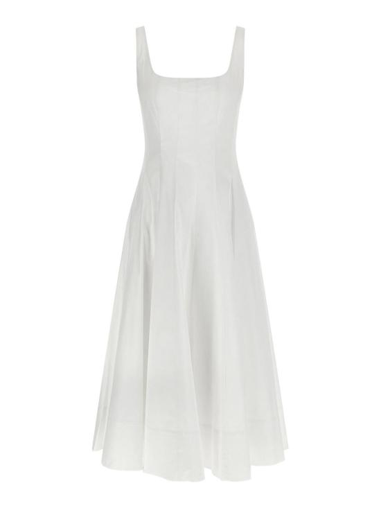 26SS 스타우드 미디 스커트 R26R2305POWHT White