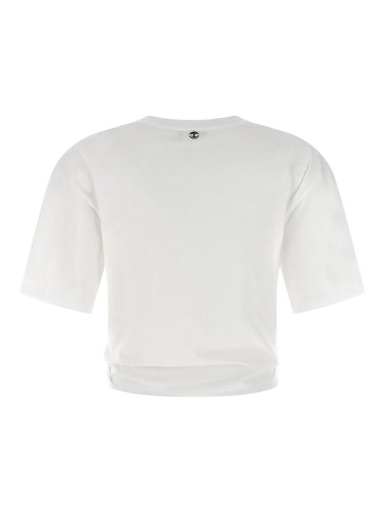 26SS 파코라반 반팔 티셔츠 26PJTE030CO0555P100 White - PACO RABANNE