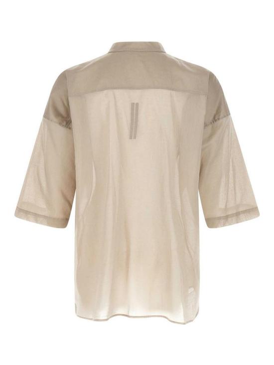 26SS 릭 오웬스 반팔 셔츠 RU01F2238CV08 Grey - RICK OWENS