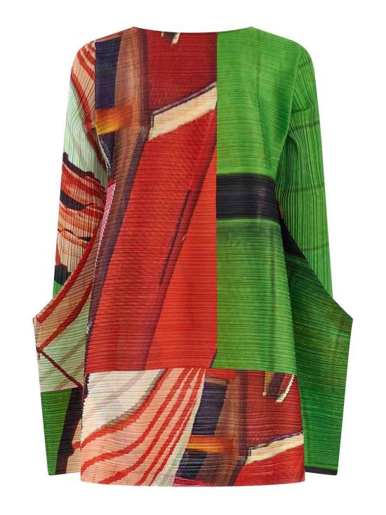 26SS 플리츠플리즈 미디 스커트 PP66JT67208 Multicolour - PLEATS PLEASE