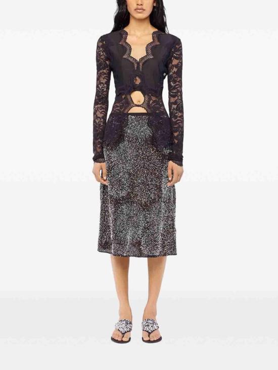 26SS 파코라반 블라우스 26PJTO173PA0170P001 Black - PACO RABANNE