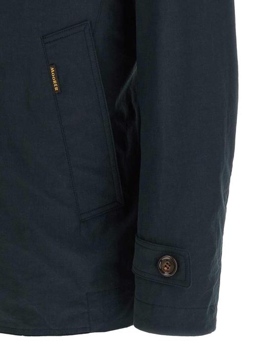 26SS 무레르 트렌치 코트 MOUGI200005U0497 Blue - MOORER