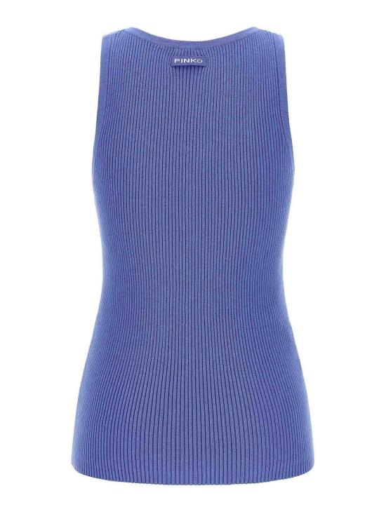 26SS 핑코 민소매 티셔츠 106306A34AF56 Blue - PINKO