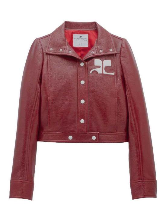 26SS 쿠레쥬 가죽 자켓 PERCBL005VY00144034 Red