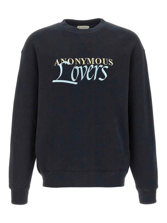 26SS JW앤더슨 긴팔 티셔츠 JW0258PG1905781 Black