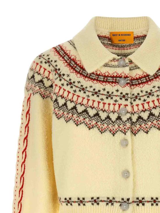 26SS 게스트 인 레지던스 가디건 W38927AMMISTCOMBO Multicolour - GUEST IN RESIDENCE