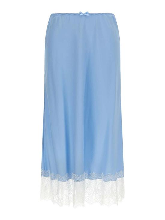 26SS 모스키노 플레어 팬츠 012505450304 Light Blue