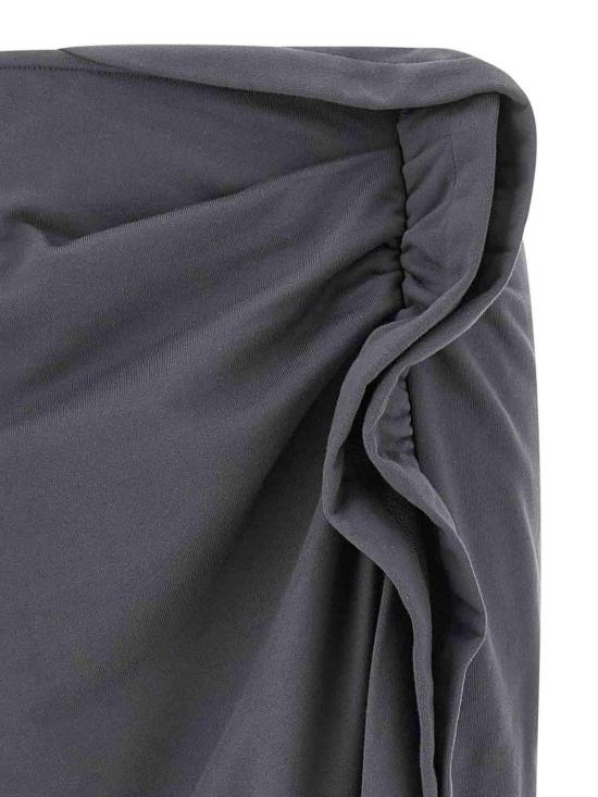 25FW 드리스 반 노튼 미디 스커트 25201114026118E15 Grey - DRIES VAN NOTEN