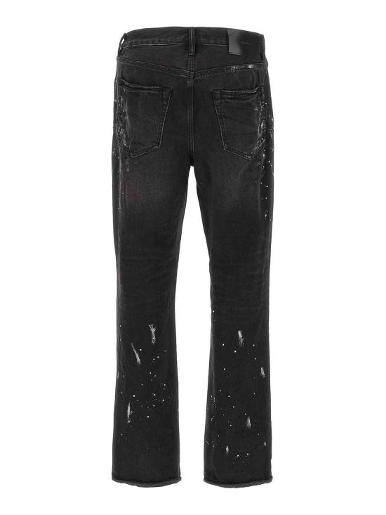  퍼플 브랜드 스트레이트 팬츠 P011BRKS526BLACK Black - PURPLE BRAND