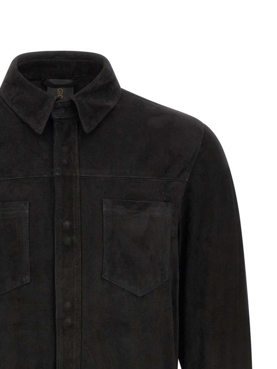 26SS 조르지오 브라토 긴팔 셔츠 GU26S9812CMSONERO Black - GIORGIO BRATO