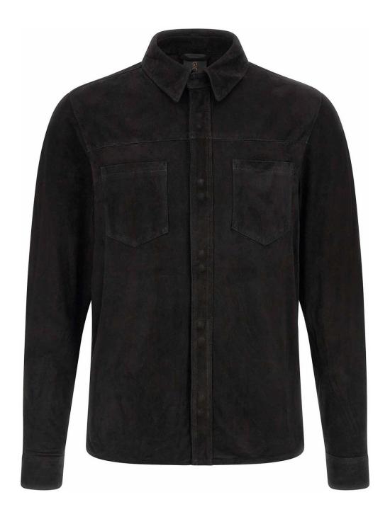 26SS 조르지오 브라토 긴팔 셔츠 GU26S9812CMSONERO Black