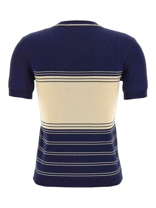 25FW 발렌티노 가라바니 반팔 티셔츠 B3KC65C9EMDSV Blue - VALENTINO GARAVANI