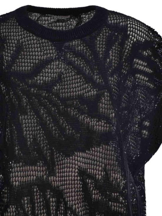 26SS 브루넬로 쿠치넬리 대즐링 워터 릴리 티셔츠 MDT771010C4224 Blue - BRUNELLO CUCINELLI