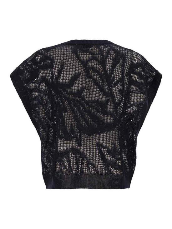 26SS 브루넬로 쿠치넬리 대즐링 워터 릴리 티셔츠 MDT771010C4224 Blue - BRUNELLO CUCINELLI