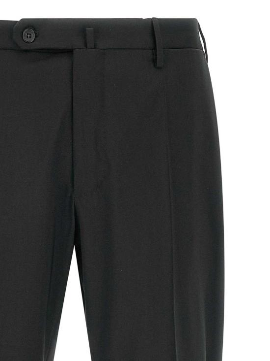 26SS 인코텍스 스트레이트 팬츠 1T00355855C991 Black - INCOTEX