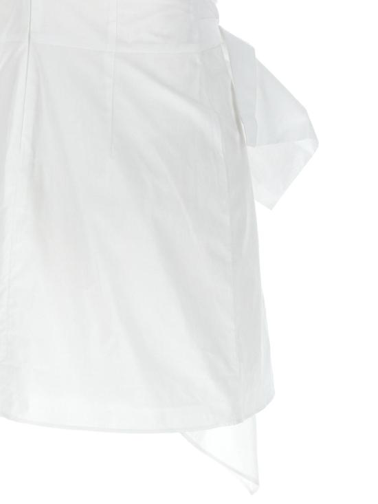 26SS 로테이트 바이 크리스텐슨 미디 스커트 115302400400 White - ROTATE BY BIRGERCHRISTENSEN