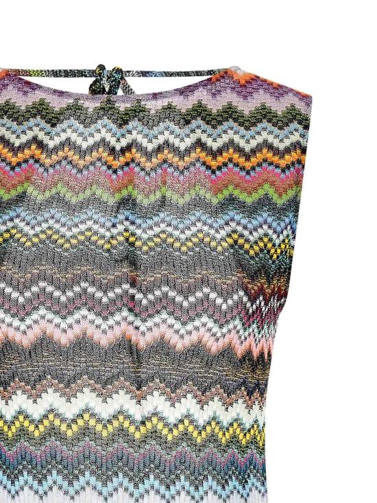 26SS 미소니 미디 스커트 MS26SQ1XBR014FSM9YJ Multicolour - MISSONI