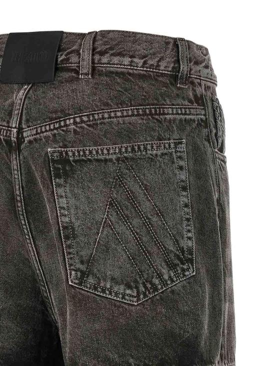 26SS 디 아티코 스트레이트 팬츠 260WCP00277414 Black - THE ATTICO