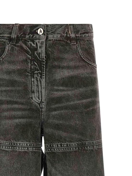 26SS 디 아티코 스트레이트 팬츠 260WCP00277414 Black - THE ATTICO