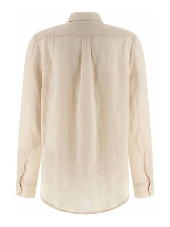 26SS 폴로 랄프로렌 포니 자수 리넨 셔츠 (211970730009) 211970730511 Beige - POLO RALPH LAUREN