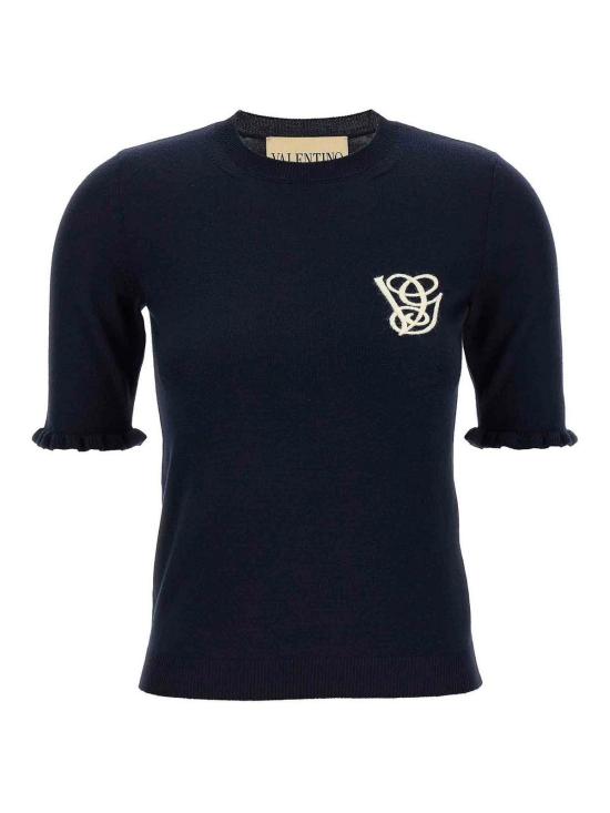 25FW 발렌티노 가라바니 민소매 티셔츠 B3KC66H9HFBBE Blue