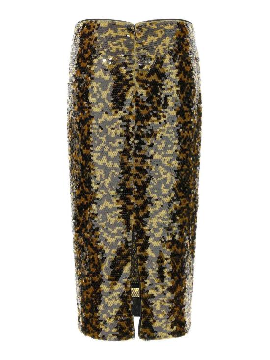 26SS 스타우드 미디 스커트 R26R6121SQTRBL Yellow - STAUD