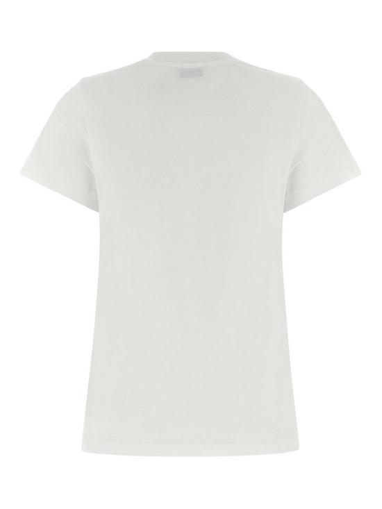 26SS 모스키노 반팔 티셔츠 072105411001 White - MOSCHINO